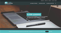 Desktop Screenshot of flairelearning.com